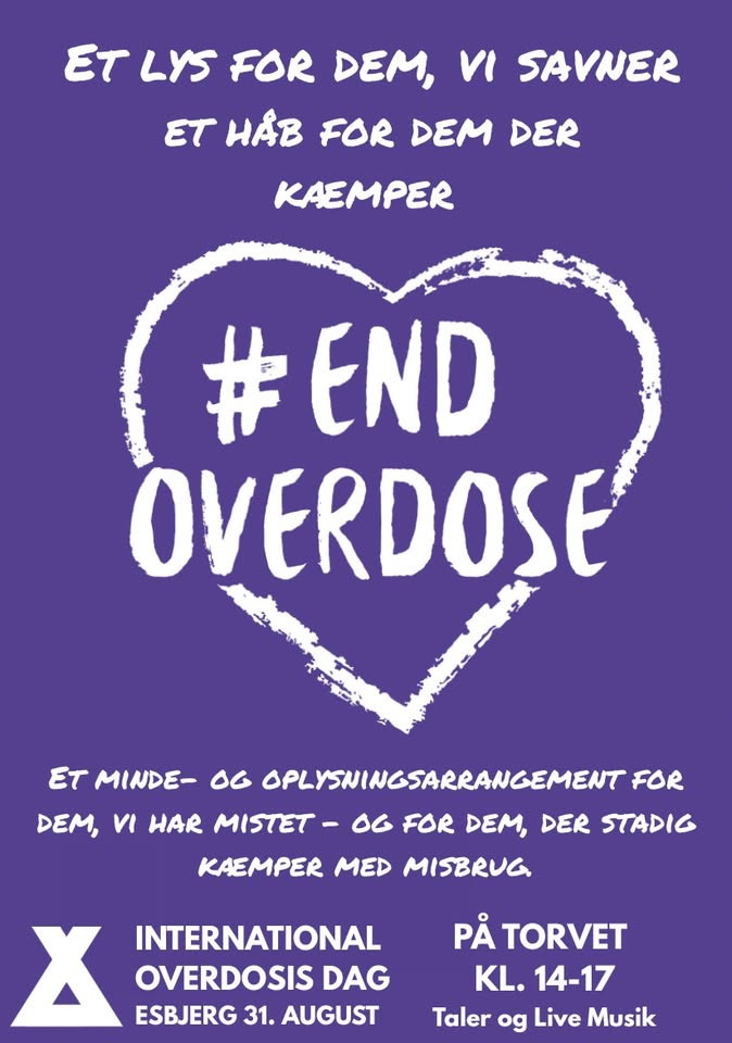 International Overdosisdag markeret i Esbjerg
