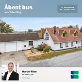 Nybolig Sæby A/S inviterer til åbent hus i charmerende villa søndag 17. november