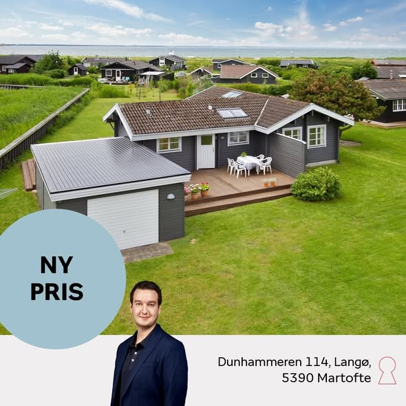 Home Kerteminde-Munkebo sænker prisen på charmerende sommerhus tæt ved stranden