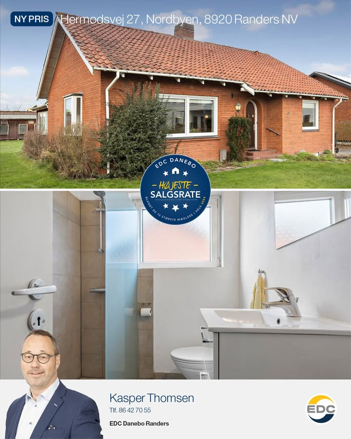 Ny pris på villa med potentiale i Randers NV fra EDC DANEBO