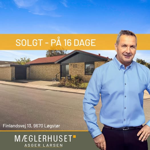 Mæglerhuset har solgt Finlandsvej 13 på kun 16 dage