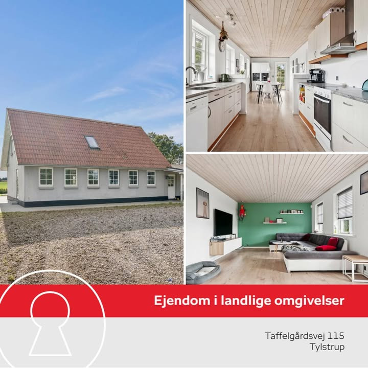 Home Brønderslev præsenterer charmerende villa i Tylstrup med fantastisk udsigt og rolig beliggenhed