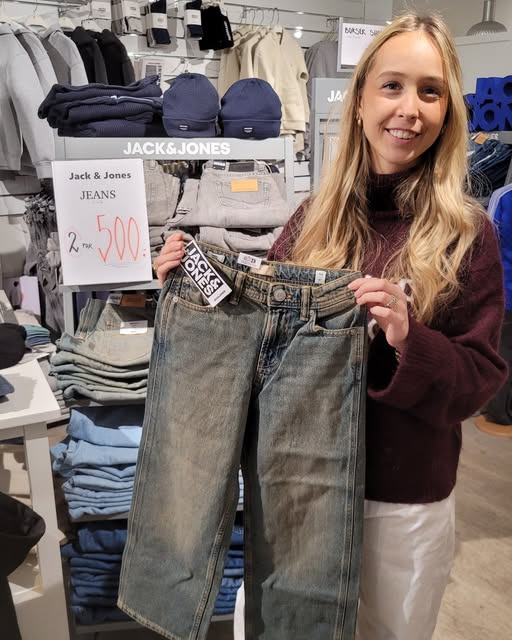 Børneshoppen Brønderslev præsenterer nye jeans fra Jack&Jones i alle størrelser