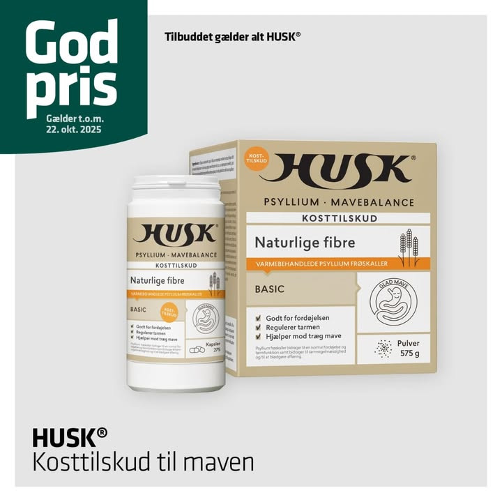 Vejlby Apotek anbefaler naturlige fibre for en sund fordøjelse