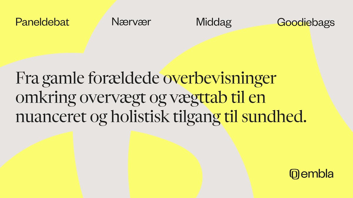 Udforsk nye perspektiver på vægt og sundhed i Snekkersten