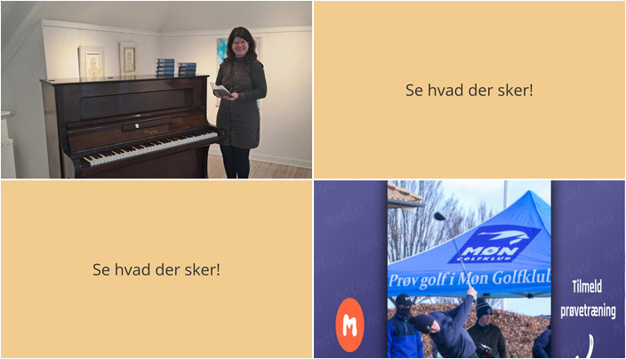 Oplevelser i Stege: Morgensang på biblioteket og golf for begyndere