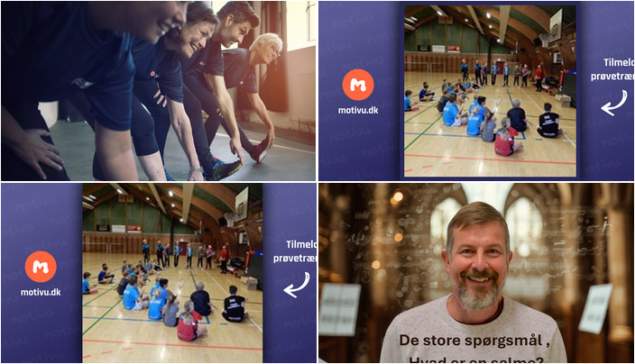Ugen i Hinnerup: Hjertemotion, badminton og salmesang