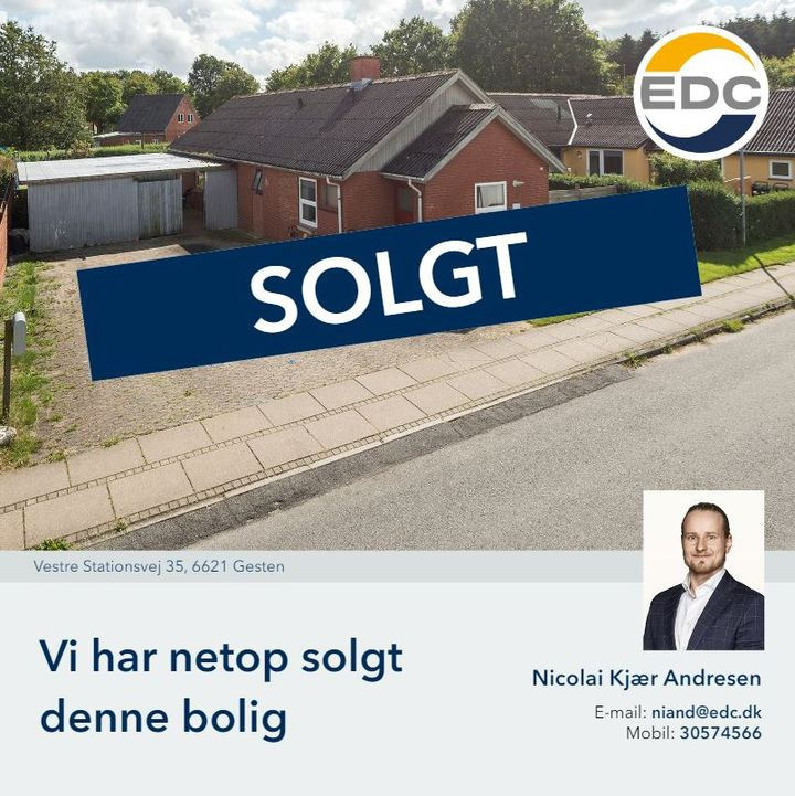 EDC Vejen sælger bolig i Gesten på kun 11 dage