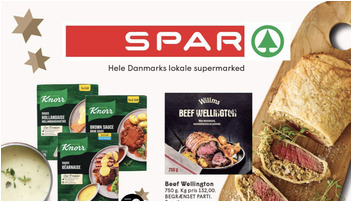 Knorr Sauce til kun 10 kr. og Beef Wellington til 99 kr. hos Spar