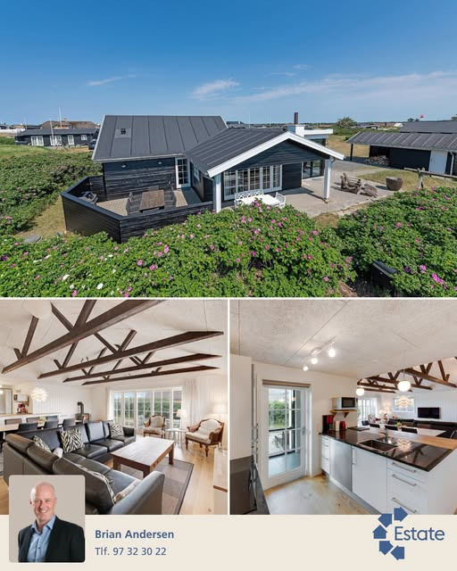 Estate Vestjylland præsenterer sommerhus tæt på stranden i Søndervig