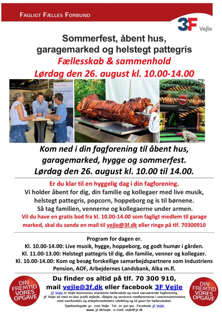 Se dagens updates fra Vejle her