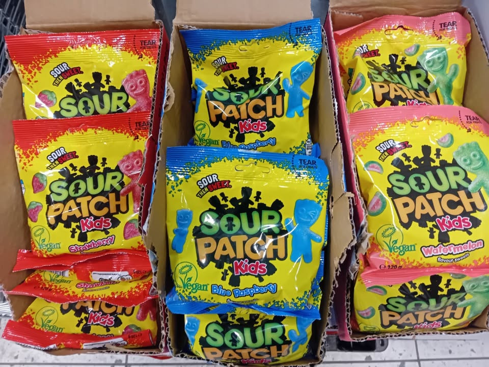 MENY Randers har ja tak på Sour Patch Kids 120g til 15 pr. pose