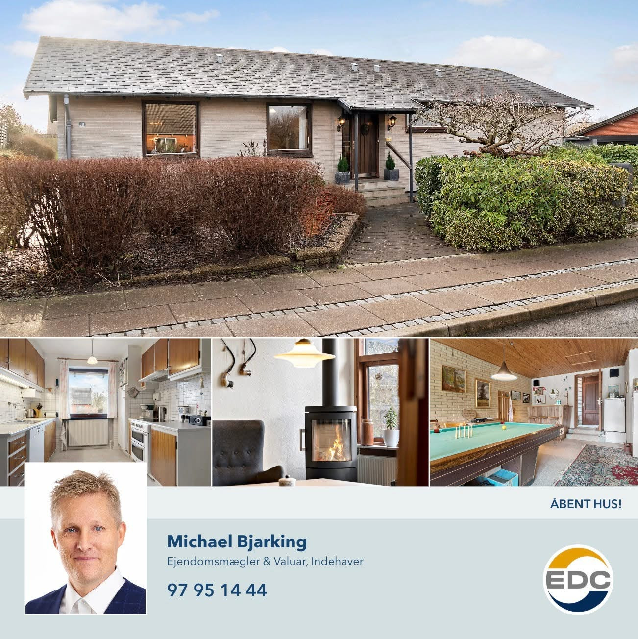 EDC Hurup Thy inviterer til åbent hus i skøn villa på Sønder Alle i Hurup