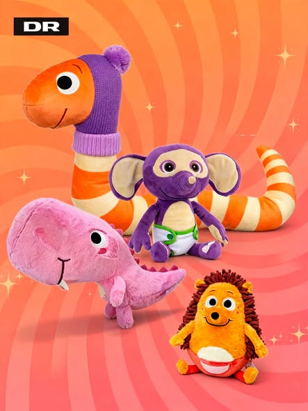 Minisjang-figurer nu som krammebamser hos KiDS Coolshop