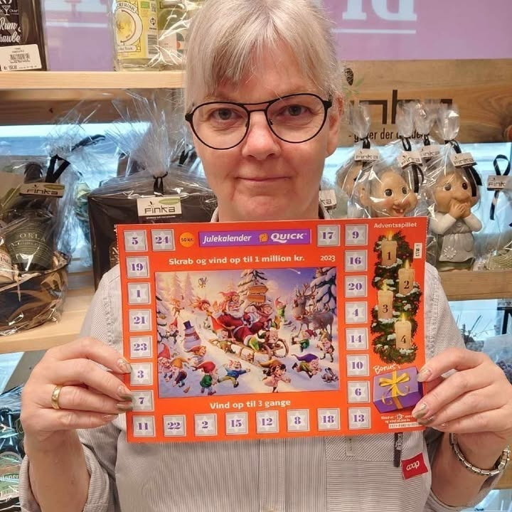 SuperBrugsen Hammerum annoncerer tilbagekomsten af skrabejulekalenderen