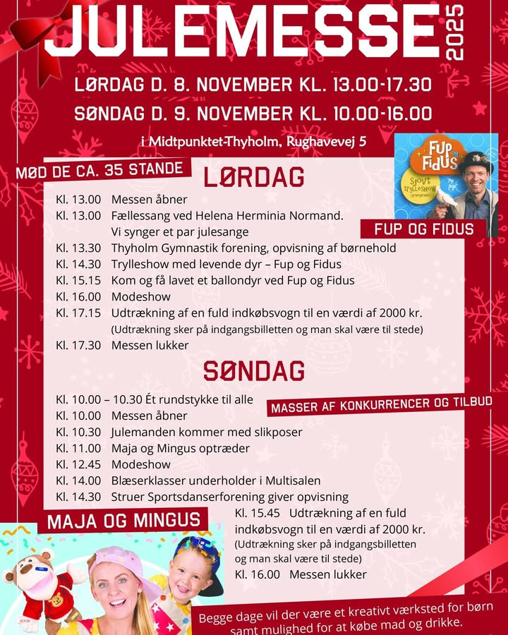 HESCA deltager i julemessen på Thyholm i weekenden