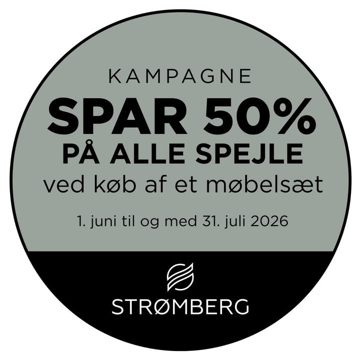 Vangvedvængets VVS kører kampagne med 50% rabat på spejle ved køb af møbelpakke