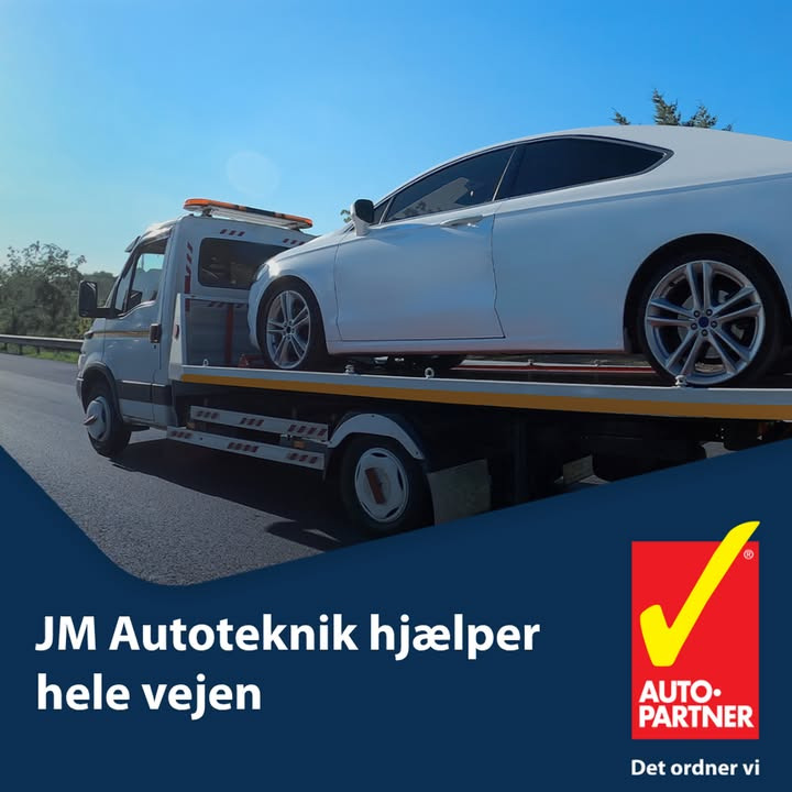 JM Autoteknik hjælper med det praktiske, hvis bilen har fået en bule