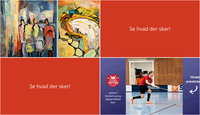 Oplev Weekenden i Lystrup: Kunstudstilling og Floorball