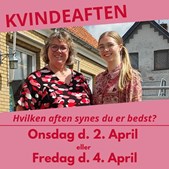 ELINS BUTIK inviterer til kundeafstemning om kvindeaftenens dato