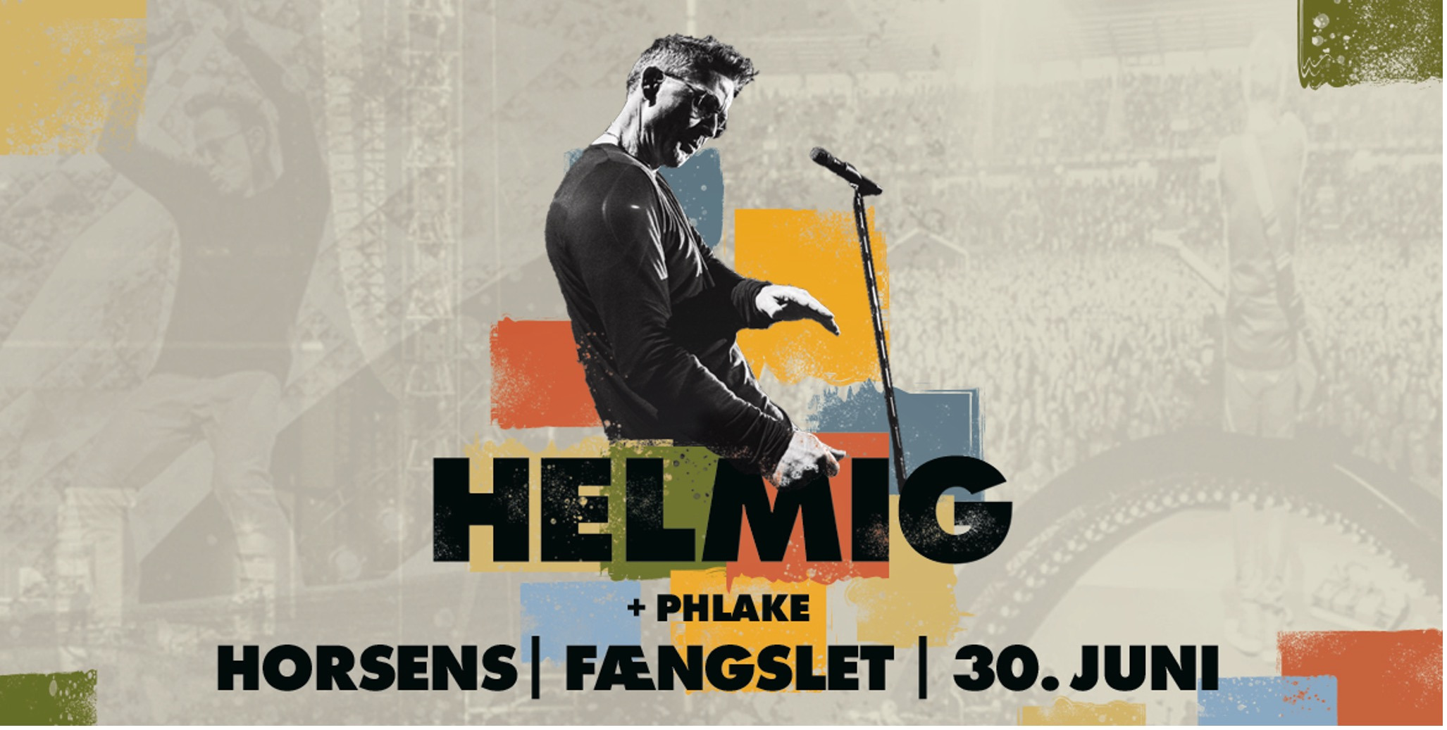 OPLEV I HORSENS: Thomas Helmig & Phlake rykker i Fængslet 30. juni 2023!