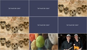 Uge i Spøttrup: Evolutionært foredrag, strikkehygge og halbal