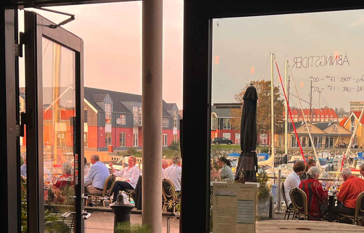 Grillaften på Bryggens terrasse