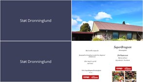 Nyt fra Mæglerhuset og SUPERBRUGSEN DRONNINGLUND