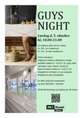 DGI Huset Herning inviterer til Guys Night med aktiviteter, wellness og musikbingo