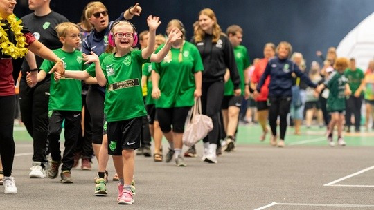 Landets lykkeligste håndboldliga samles i Jyske Bank Boxen