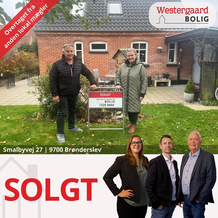 Westergaard Bolig sælger Smalbyvej 27 på kun to måneder - søger flere lignende ejendomme