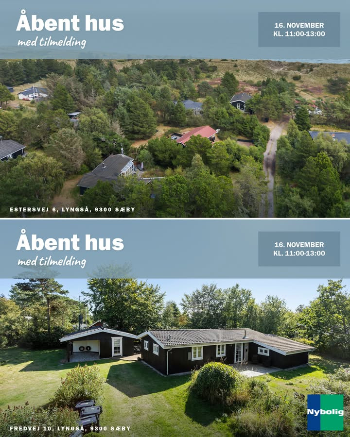Nybolig Sæby A/S inviterer til åbent hus i Lyngså