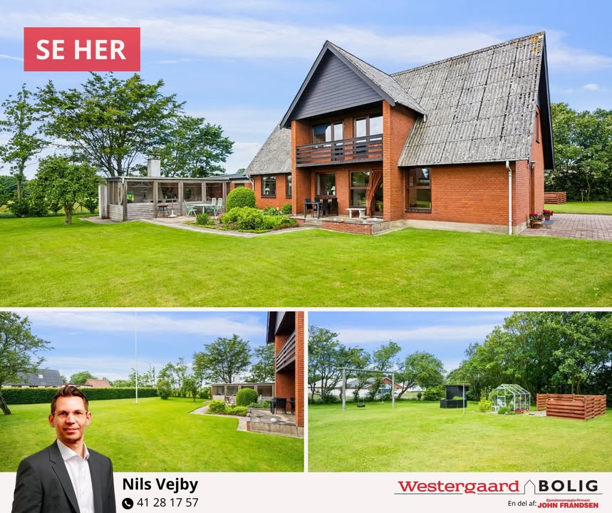 Hyggelig villa i Thise med masser af plads fra WESTERGAARD BOLIG