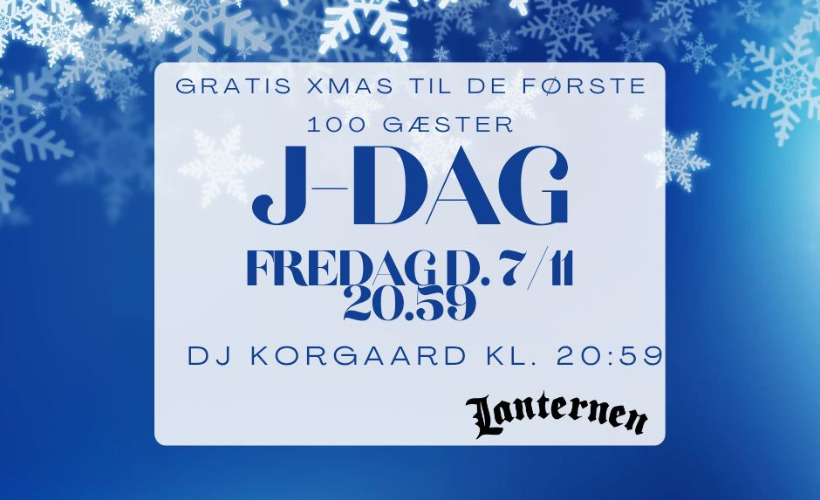 Festlig aften med DJ Korgaard på Lanternen Bodega