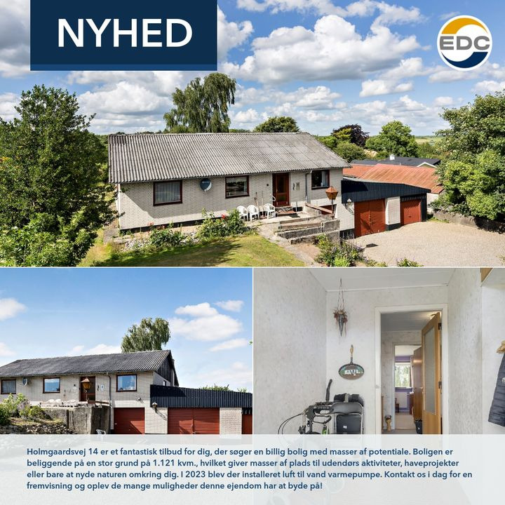 EDC Søren Jensen tilbyder billig bolig til salg