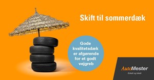 GUMMI-OLE opfordrer bilister til at skifte til sommerdæk for bedre vejgreb og økonomi