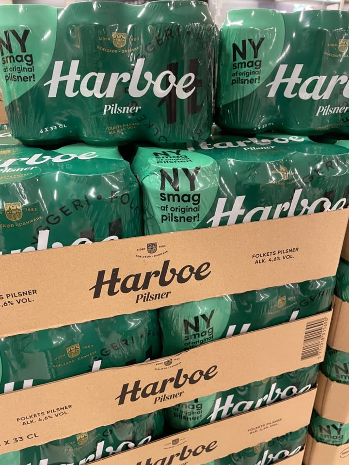 SPAR Nørrebro Hjørring: Billig Harboe Pilsner – bestil nu og hent inden søndag