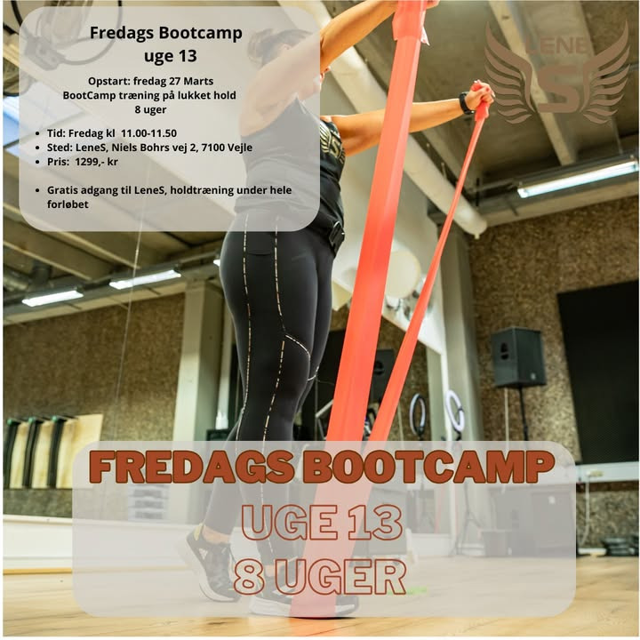 LeneS inviterer til inkluderende fredagsbootcamp i uge 13
