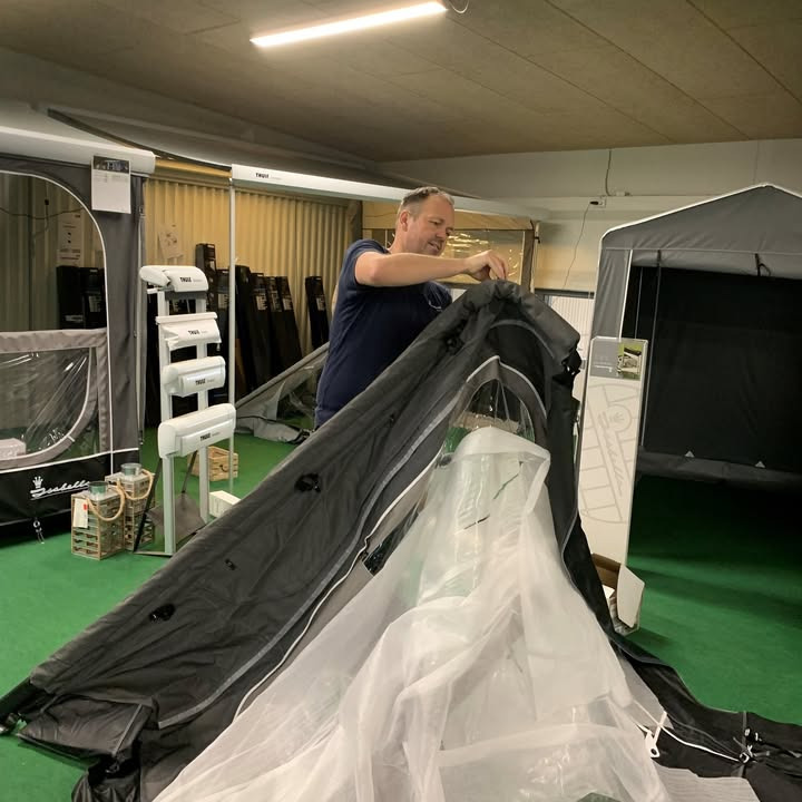 Nye opgraderinger i udstillingen hos Slagelse Camping og Outdoor Center