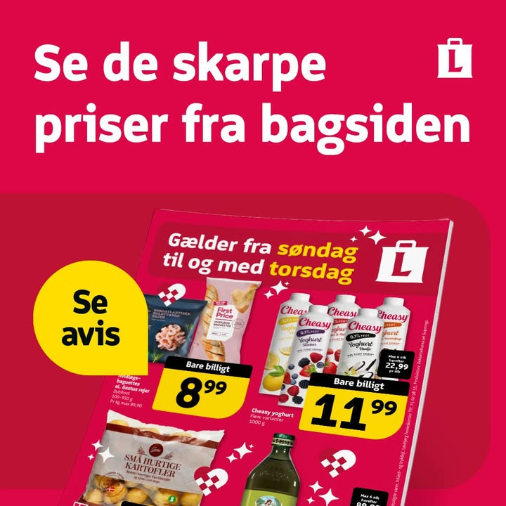 Sidste chance for tilbud hos Løvbjerg Frederikshavn: Spar stort på hverdagsvarer denne uge!