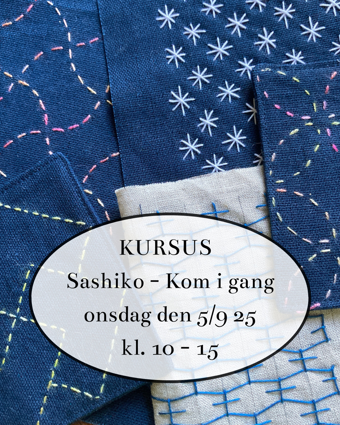 Prøv kræfter med Sashiko i Jyllinge