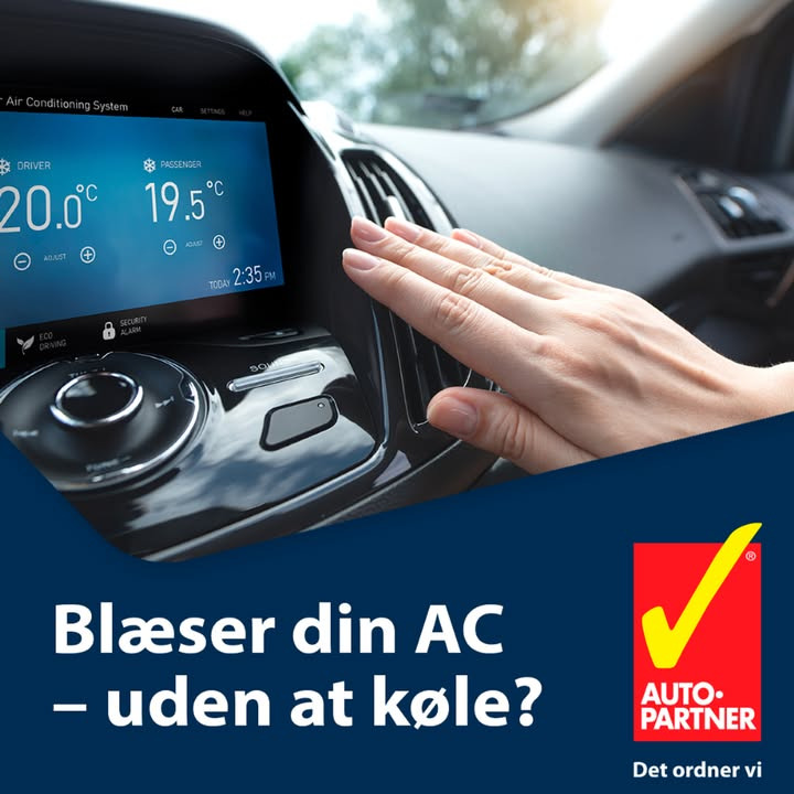 CENTRUM AUTO sørger for påfyldning og tjek af aircondition