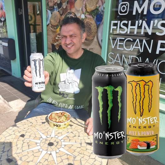 MO'RICE Bytorv Horsens i nyt samarbejde med Monster Energy om risbaseret energidrik