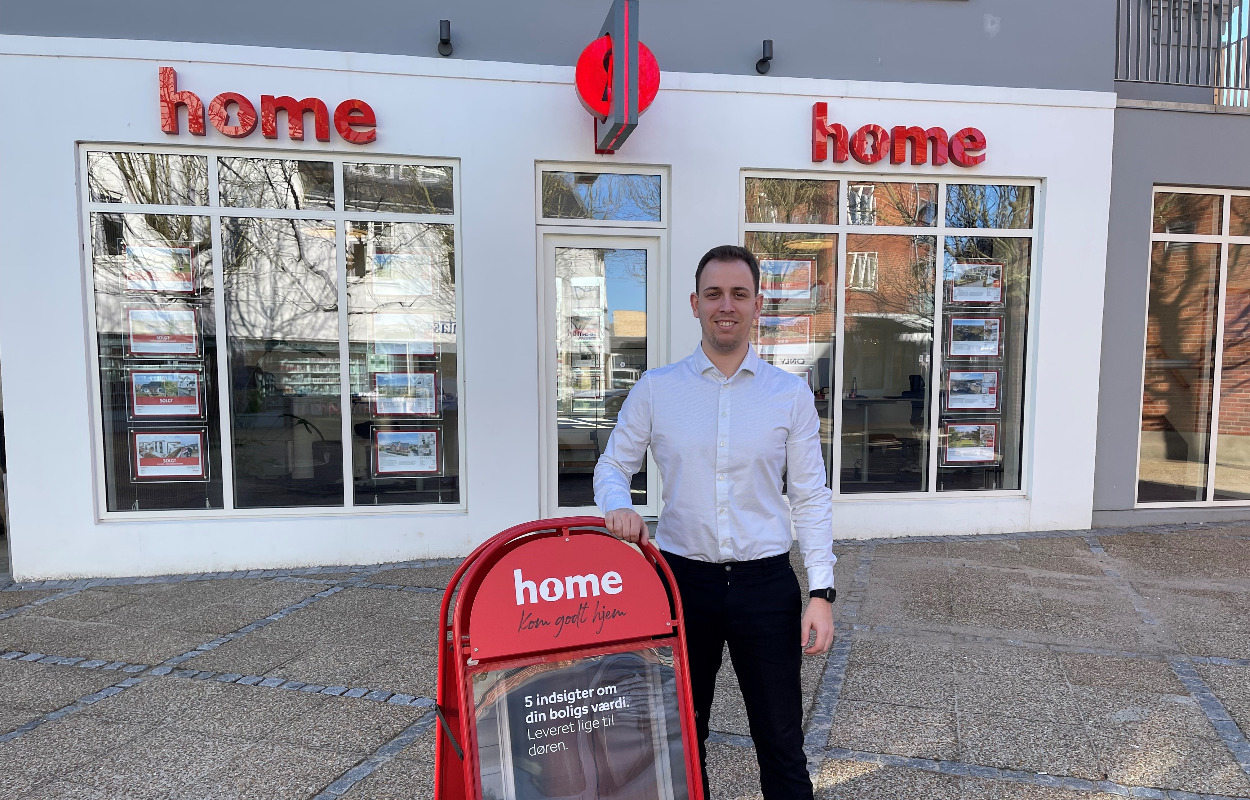 Mathias styrker teamet hos home Brønderslev