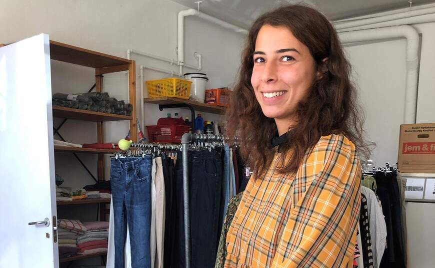 25-årige Isabella: Det er sygt hyggeligt at være her