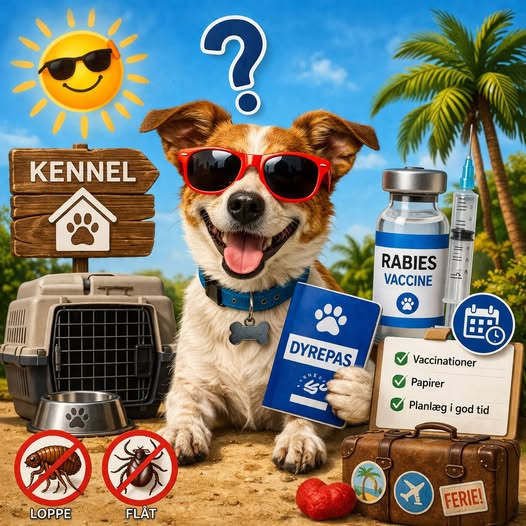 AniCura Familiedyrlægerne Hobro rådgiver om ferieplanlægning for hundeejere