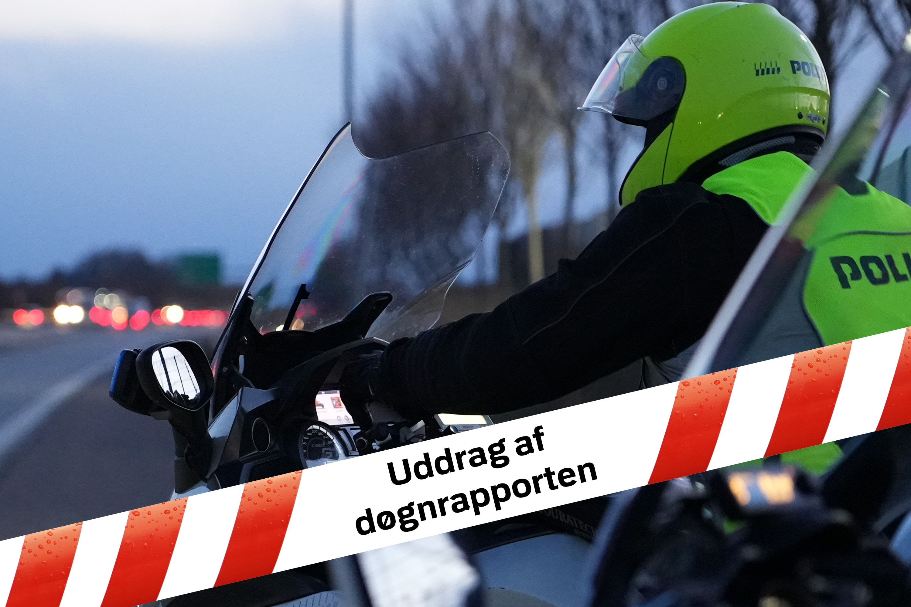 Nyt fra Fårevejle i politiets døgnrapport