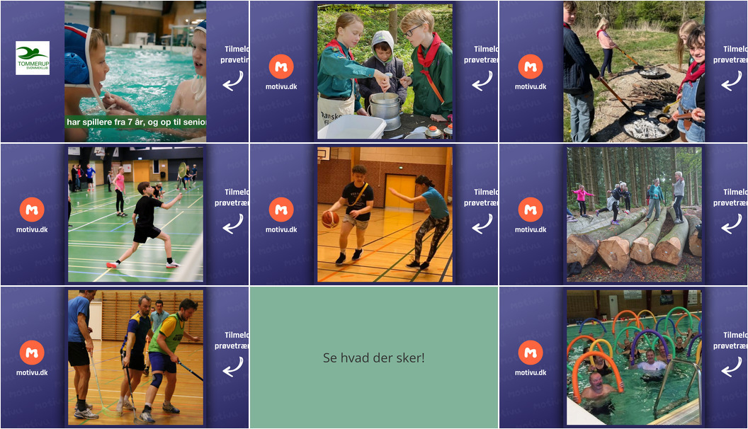 Ugen byder på vandpolo, spejderaktiviteter og hyggeidræt i Tommerup