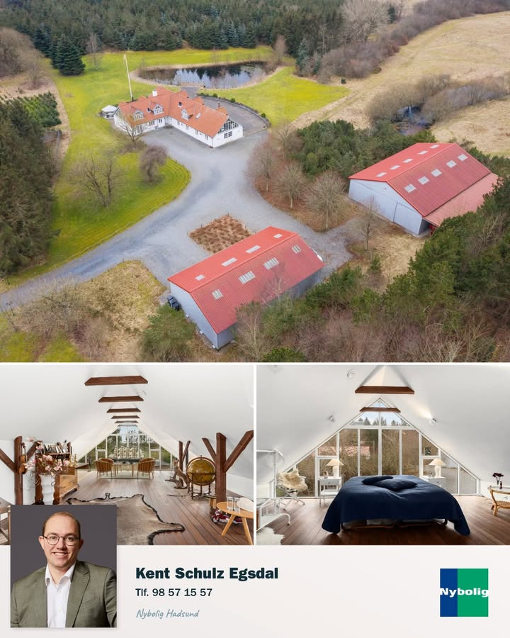 Nybolig Hadsund præsenterer enestående landejendom i Bælum