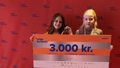 Førstepræmie til vild idé fra Østervangskolen